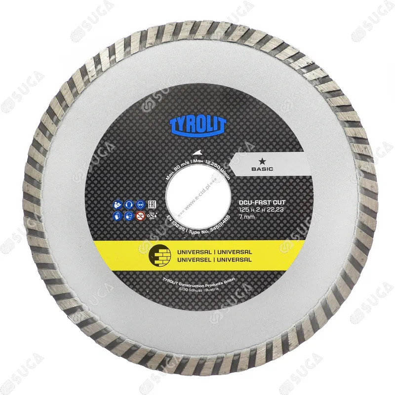 TYROLIT C3R DCU-FAST CUT universal BASIC 125mm