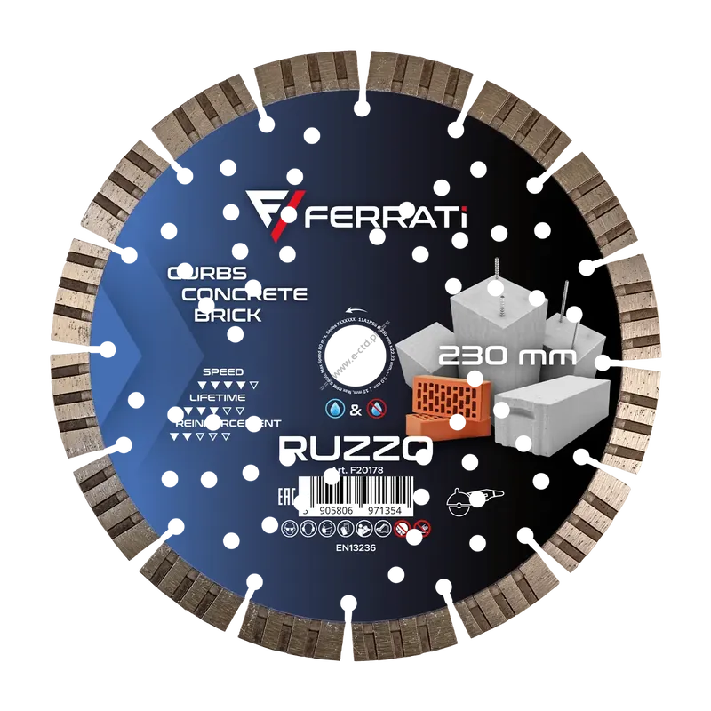 FERRATI F20178 1A1RSS RUZZO H15 230mm UN