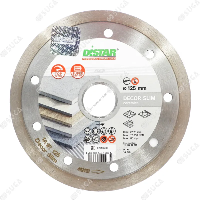 DI-STAR 1A1R DECOR SLIM 125mm PG