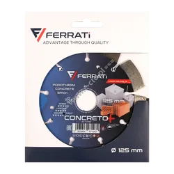 FERRATI F20169 1A1RSS CONCRETO+ 125mm UN - 3