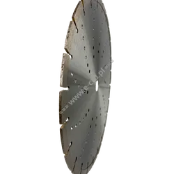 Tarcza diamentowa wzmocniona do betonu, kostki, bloczków, cegły 350mm H12 - 3