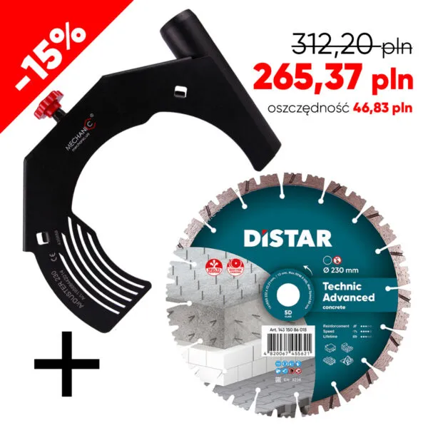 ZESTAW PROMOCYJNY Z4 DISTAR TECHNIC ADVANCED 232mm + MECHANIC AirDuster 230