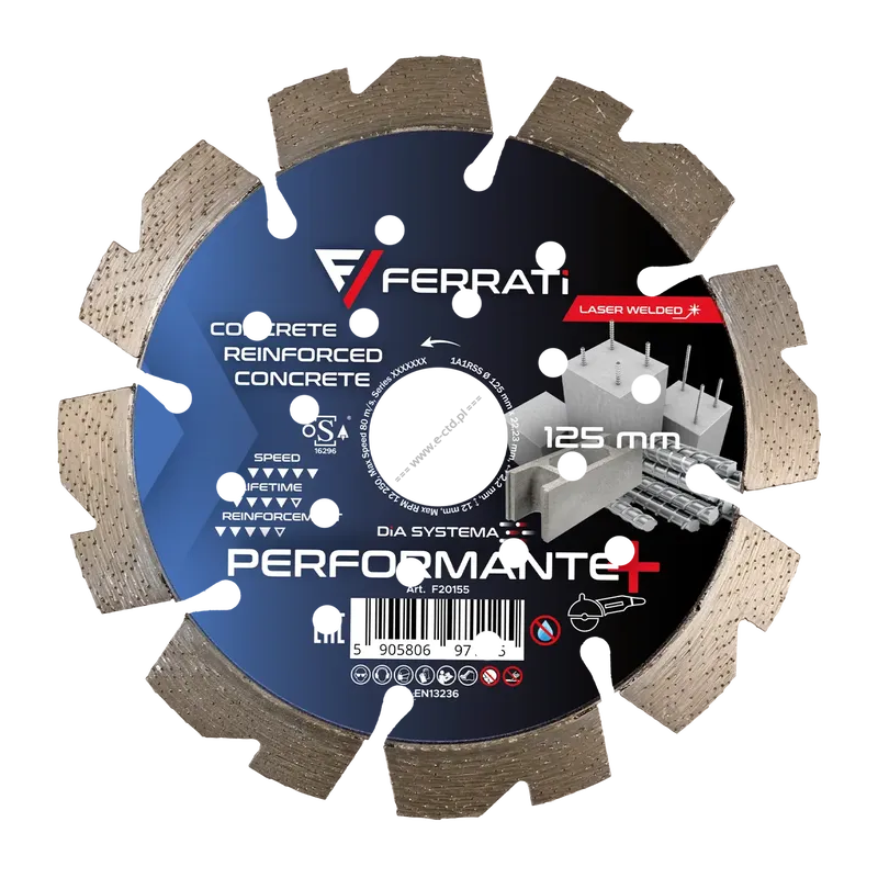 FERRATI F20155 1A1RSS PERFORMANTE+ D-S 125mm UN