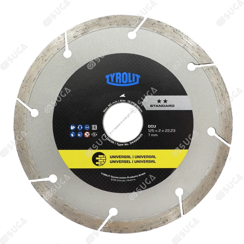 TYROLIT C3 DCU universal STANDARD 125mm