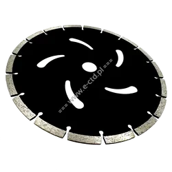 Tarcza diamentowa ekonomiczna do lekkiego betonu, kostki, bloczków 230mm H7 - 2
