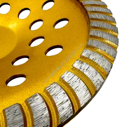 Tarcza garnkowa TURBO do betonu, cegły, tynków, posadzek 230mm - 3