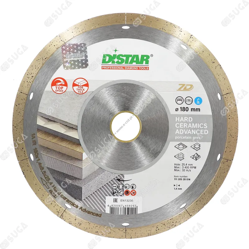 DISTAR 1A1R HARD CERAMICS ADVANCED 7D 180mm