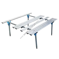 SIGMA 63G aluminiowy stół roboczy rozsuwany 180x 95/176 cm - 2