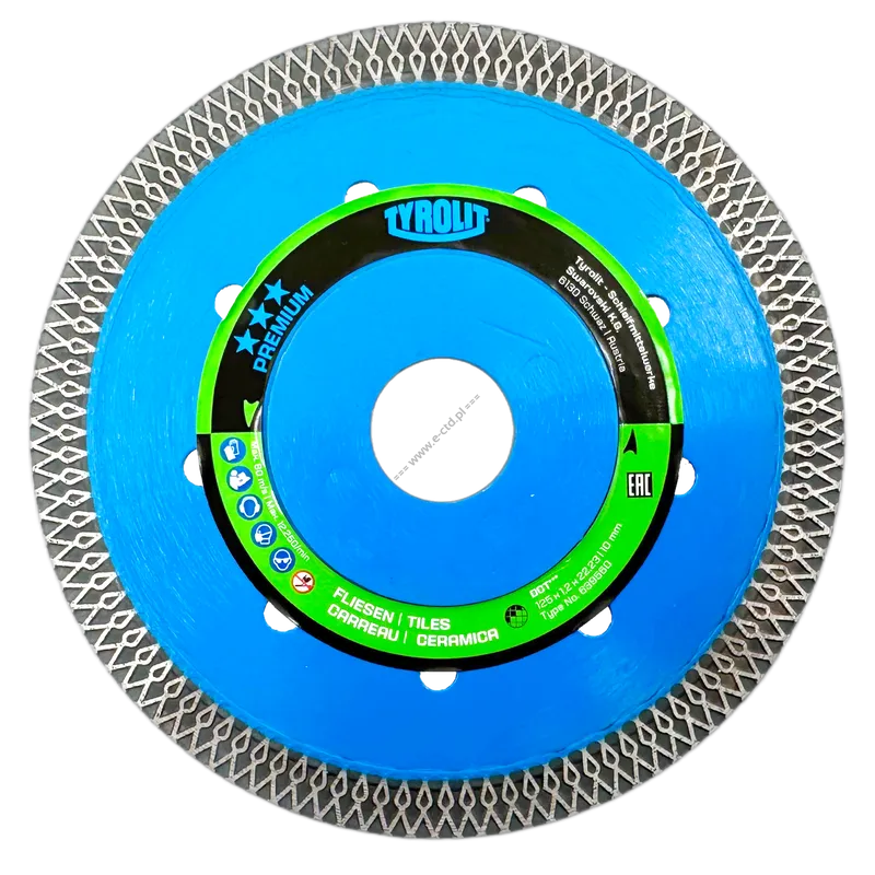 TYROLIT 1A1R DCT PREMIUM ceramica 125mm