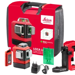 LEICA LINO L6G 35m laser liniowy obrotowy wiązka zielona 3x360° SET