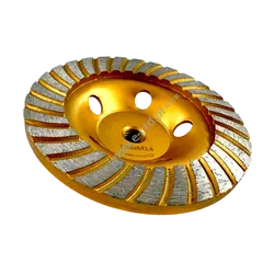 Tarcza garnkowa TURBO do betonu, cegły, tynków, posadzek 125mm M14 - 2